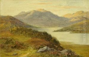 A Highland Loch Scene by James Heron