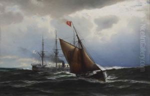 Marine by Franz Carl Herpel