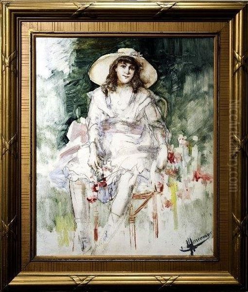 [portrait De Femme Au Chapeau] - view 1