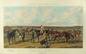 A False Start Et Saddling by Benjamin Herring, Jnr.