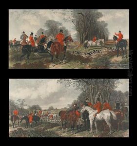 Fox Hunting by John Frederick Herring Snr