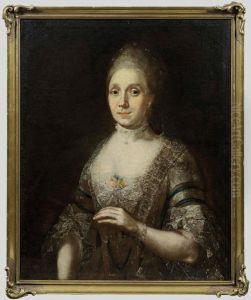 Portrait Der Philippinatheresia Zwenger Aus Fulda by Johann Andreas Herrlein