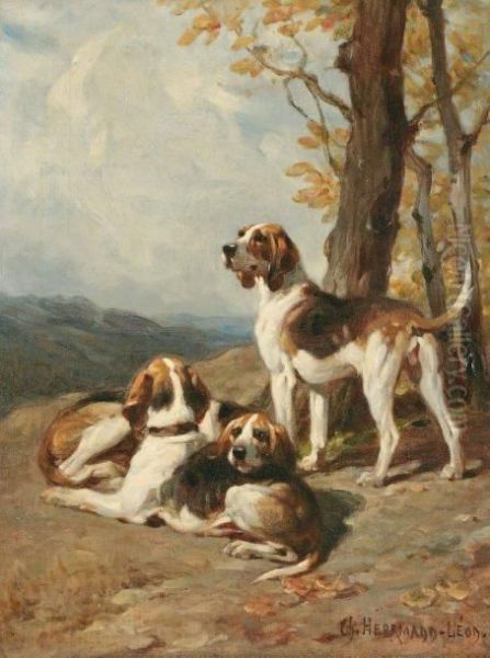 Chiens De Chasse Au Relais - view 1