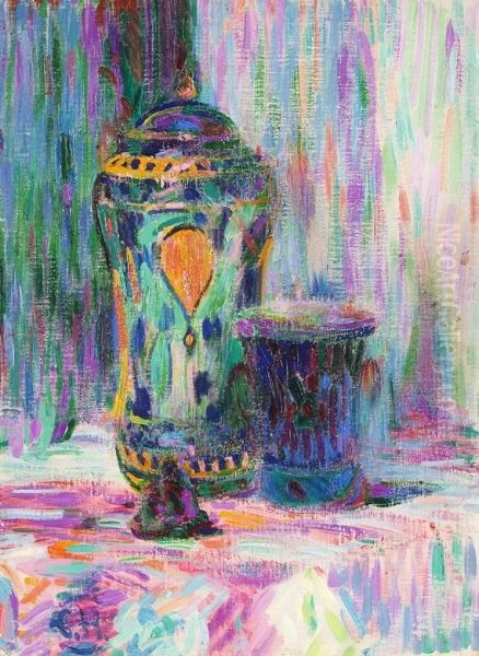 Stillleben Mit Gefas Und Vase - view 1