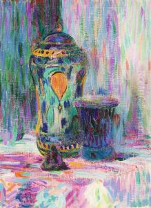 Stillleben Mit Gefas Und Vase Stillleben Mit Gefas Und Vase