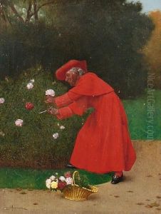 Gathering Roses by Leo Herrmann
