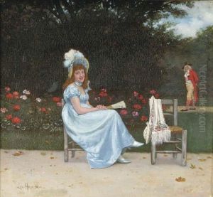 In The Garden by Leo Herrmann