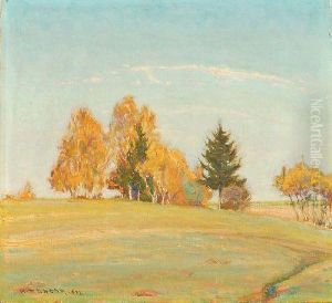"herbstfarbenfreude" by Theodor Herrmann
