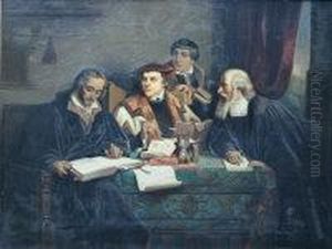 Martin Luther Surrounded By Protestant Reformers
