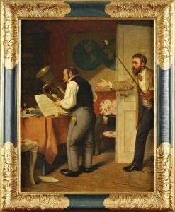Les Musiciens by Carl Hertel