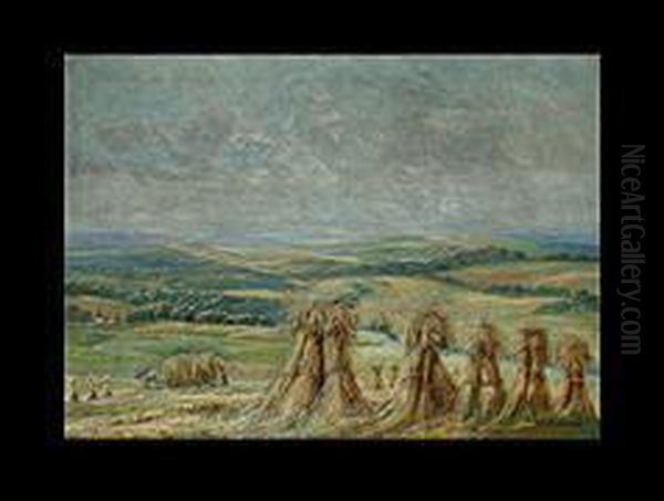 Bei Der Kornernte - view 1