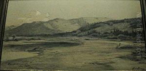 Blick Auf Die
Benediktenwand Bei Tolz by Wilhelm Jakob Hertling