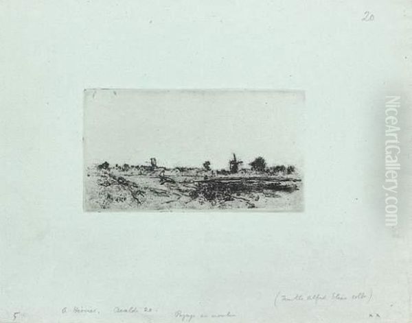 Paysage Avec Un Moulin - view 1