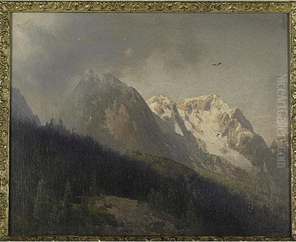 Swiss Mountain Scene - view 1