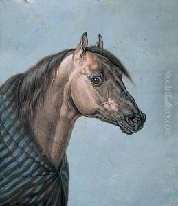 Cheval Arabe by Carl Hess