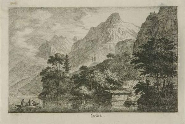 Landschaften Und Schwarzwalder Bauer. - view 1