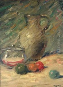 Stilleben Mit Fruchten by Rudolph Hesse