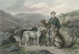 Gillie And Deer-hounds