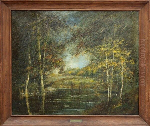 Summer Landscape - The Water Hole - view 1