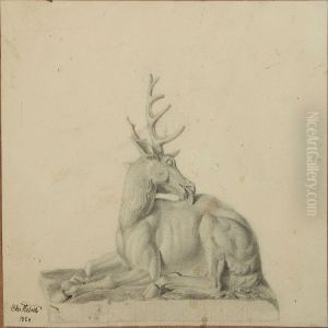 Deer by Christian Frederik Hetsch