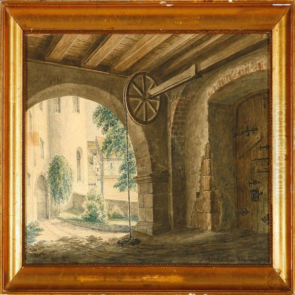 Looking Through A Gateway - view 1