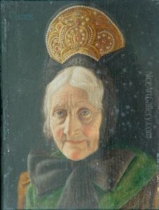Retrato De Anciana by Christian Heuser