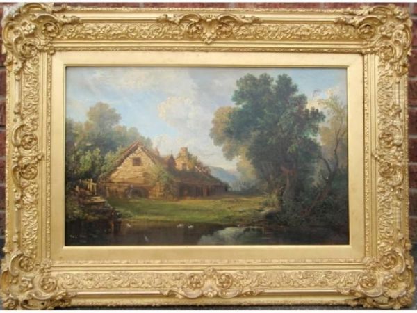 Cottages By A Mill Pond - view 1