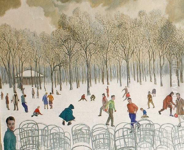 Playing In The Snow - view 1