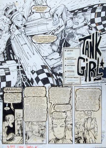 Tank Girl, 1989 - view 1