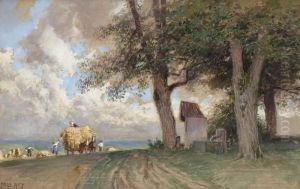 Ernteszene by Paul Hey