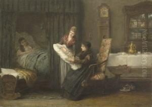 Besuch Der Grosmutter Am Wochenbett. by Karl Heyden