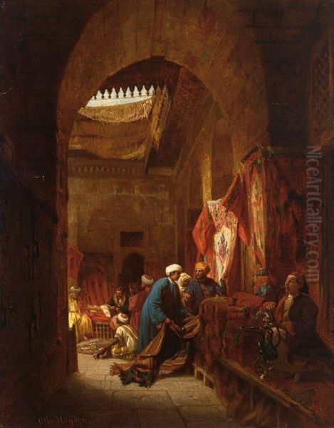 Carpet Dealers In The Souk - view 1