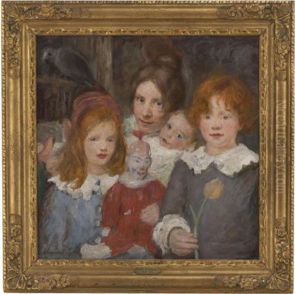 Antic Family (scene With Children) - view 1