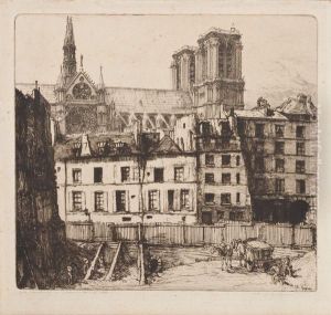 Detail De Notre-dame by Charles Heyman