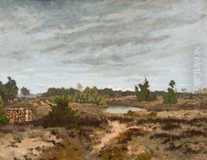 Paysage De Lande A Bruyere by Adriaan Jozef Heymans