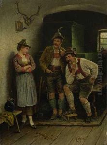 Unterhaltung In Der Stube. by Auguste Heyn