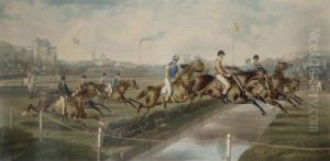 Le Grand Steeple Chase De Dieppe De 1856