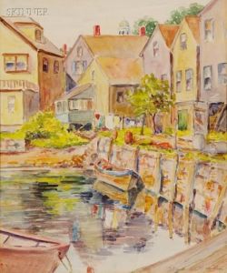 In The Back Of The Town by Mary P. Hibbard