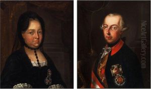 Kaiserin Maria Theresia Im Witwenkleid