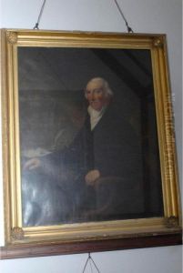 Portrait Of Wilfred Reed by Anton Hickel