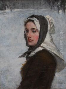 "portrait Of "a Puritan Maiden"