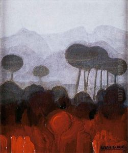 "paisaje" by Rafael Hidalgo De Caviedes