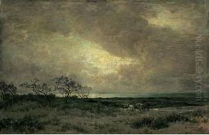 Antes De La Tempesta by Felix Resurreccion Hidalgo Y Padilla