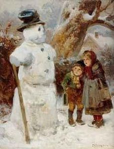 Bub Und Madchen Bestaunen Einen by Friedrich Peter Hiddemann