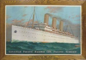 The Canadian Pacific Railway Co's Empress Of Asia