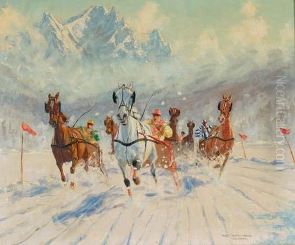 A Horserace In The Mountains - view 1