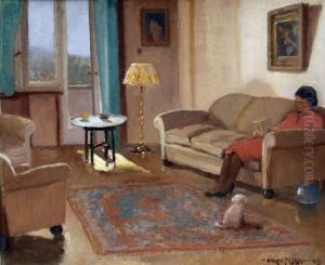 Interior by Victor, William Higgins