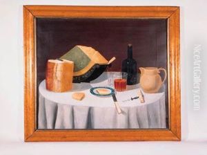 Still Life With A Cheese In A Cradle