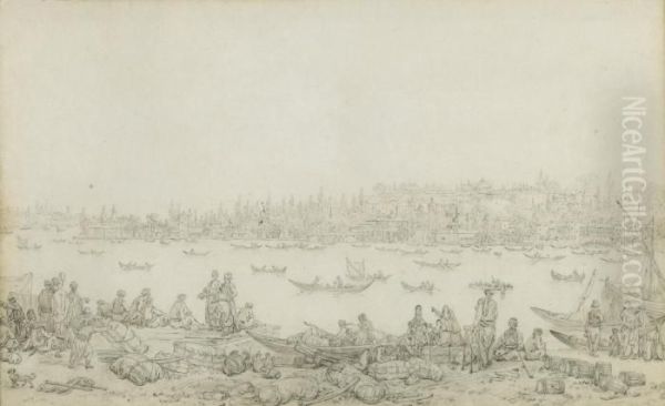 Seraglio Point Seen From Galata - view 1