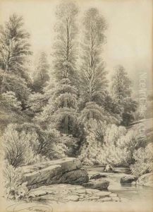 A Landscape With A Creek